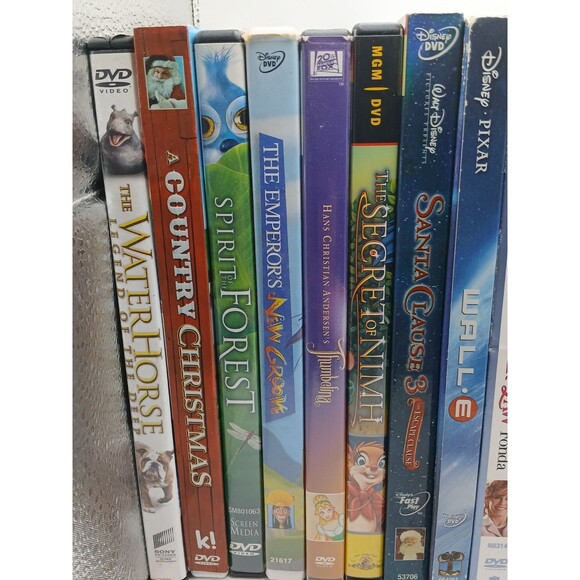 Lot Of 21 Family/Kids DVD'S Cartoons, Classics, Christmas, Disney, Santa Clause - Picture 2 of 16
